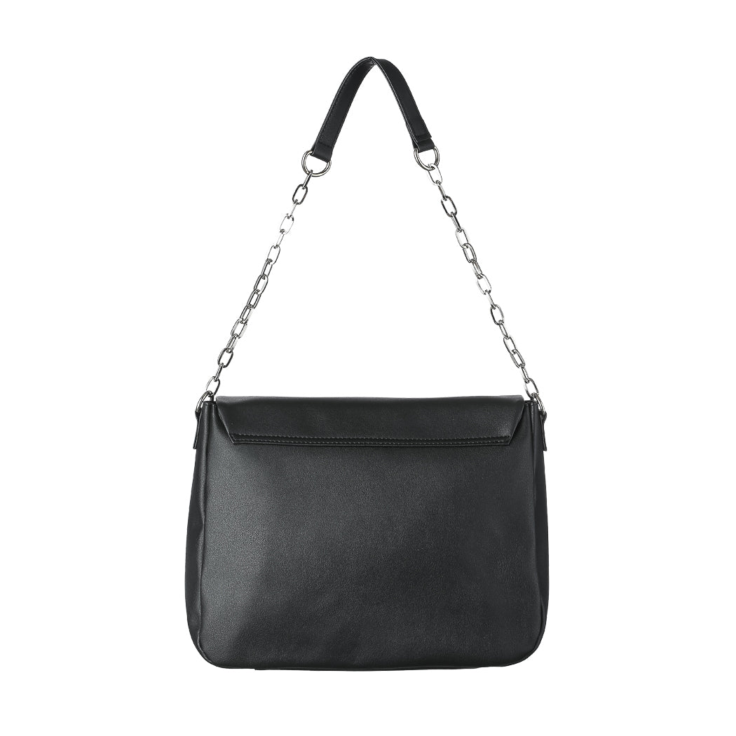 Bolsos de hombro con solapa para mujer, bolso de viaje con cierre , bolso  elegante, monederos para n Yuyangstore Bolsa de asas de hombro